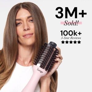 L’ANGE Le Volume 60mm Titanium Blow Dryer Brush Rose Gold H128 Ionic Hair Tool